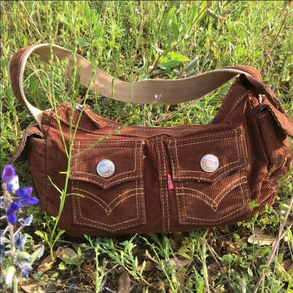 Levi’s corduroy brown bag